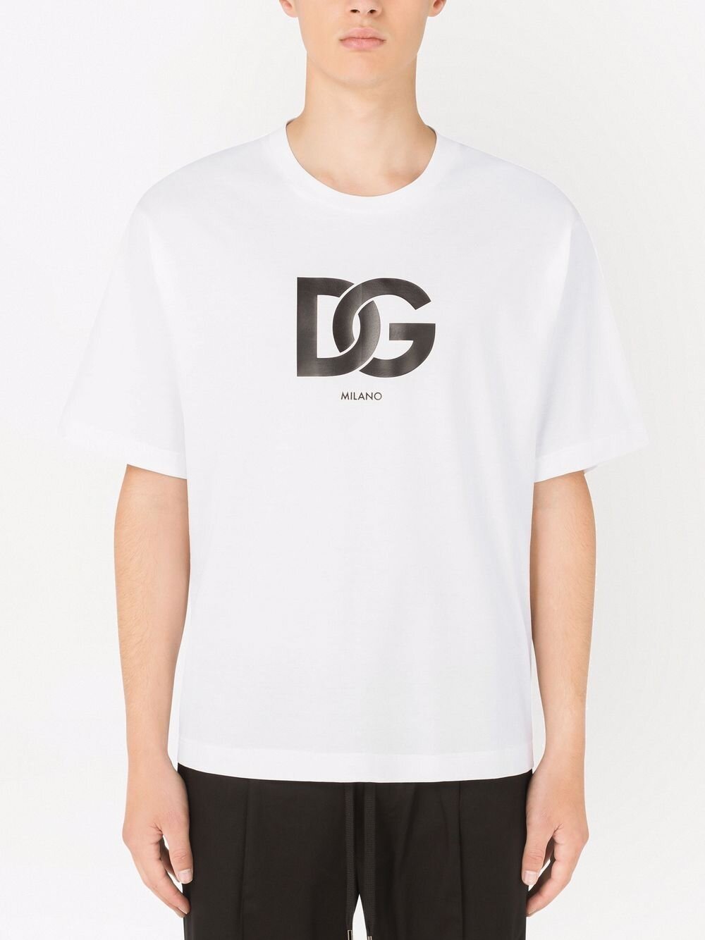 Dolce & Gabbana DG logo-print T-shirt in White
